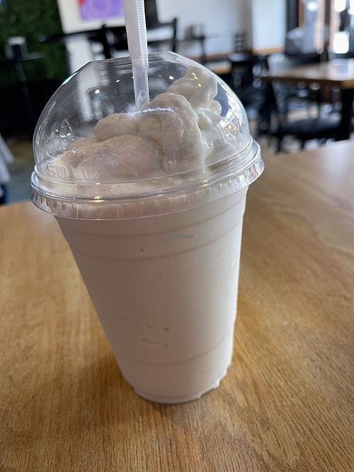 Caramel shake #Veganuary at Twisted Plants in Milwaukee
