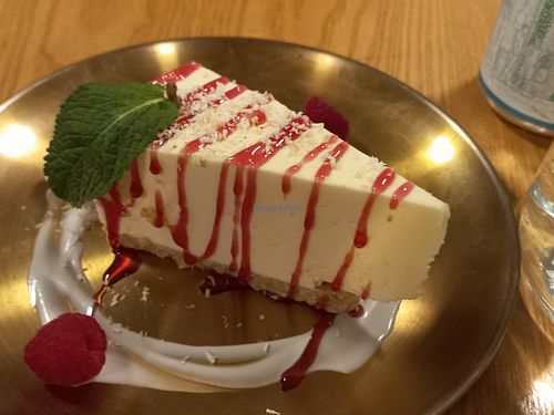 Cheesecake at Plants of Roselyn in South East London