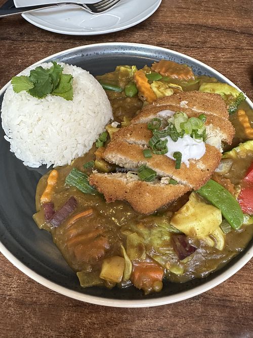 Chick’n katsu   at Plants of Roselyn in South East London