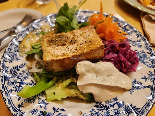 Mixed noodles. Good but a bit spicy for me at Rooted 루티드 in Seoul