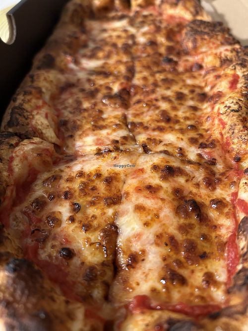 A vegan margo  at Pizzatopia in Poznan