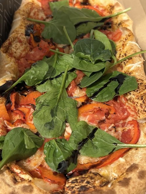 A late night snack life saver on Wrocławska naughty street   at Pizzatopia in Poznan