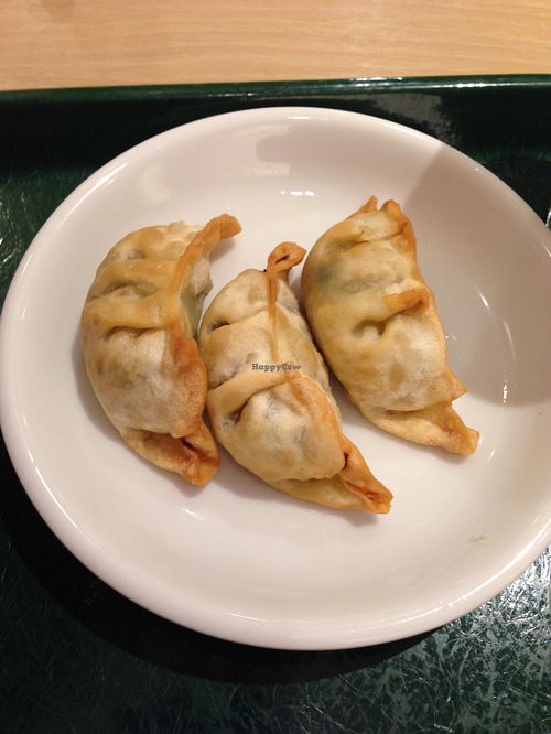 Fried gyoza at T's Tantan - Tokyo JR Station in Tokyo