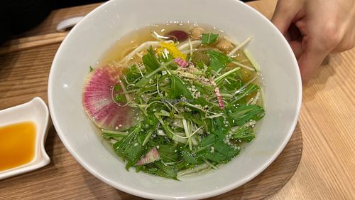 Yuzu ramen at T's Tantan - Tokyo JR Station in Tokyo