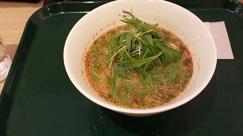 Spicy Ramen at T's Tantan - Tokyo JR Station in Tokyo