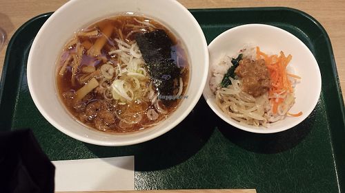 Soy Sauce Ramen  at T's Tantan - Tokyo JR Station in Tokyo