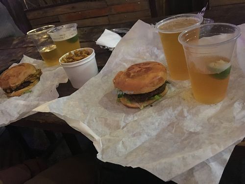 beers, burgers, and mac! at Arlo's Food Truck - Cheerup Charlie's in Austin