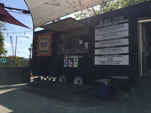 the food truck at Arlo's Food Truck - Cheerup Charlie's in Austin