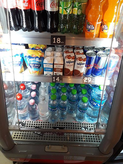 Alpro chocolate at AUH - Naan Indian Kitchen - T3 in Abu Dhabi