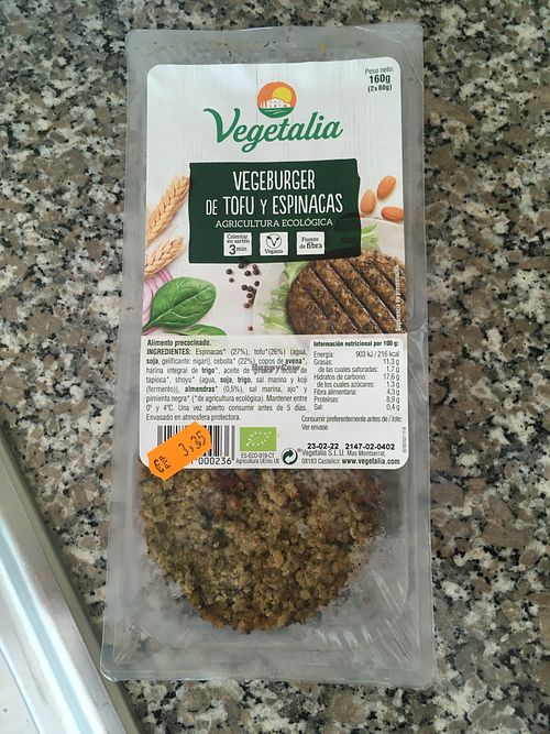 Burger  at Finca Ecologico Lomo del Riego in La Gomera