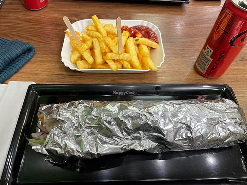 Fries and vöner (large) #Veganuary at Veganland - Keupstrasse 71 in Cologne