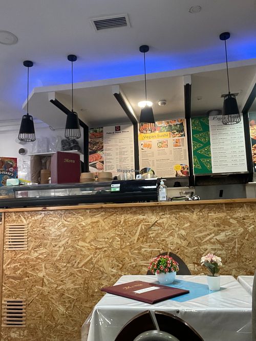 Inside at Poke & Pizza House in Lisbon