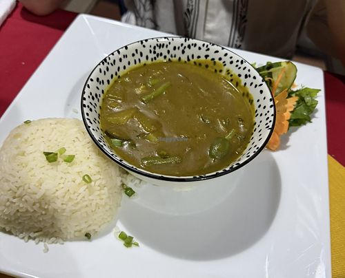 Coconut curry  at YOSH in Serrekunda