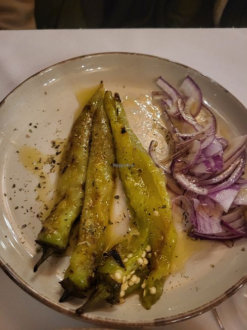 Spicy peppers at To Choriátiko - Το χωριάτικο in Aridaia