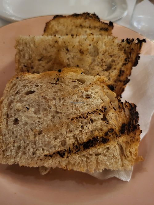 Grilled bread at To Choriátiko - Το χωριάτικο in Aridaia
