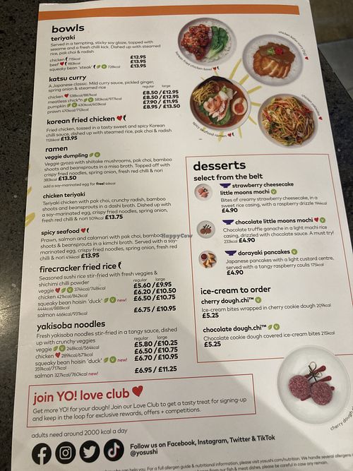   at LHR - YO! Sushi - T3 in West London