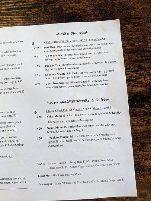  at Davan Thai Cuisine in Stayton