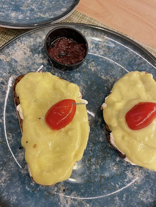   at Veganissimo in Santorini