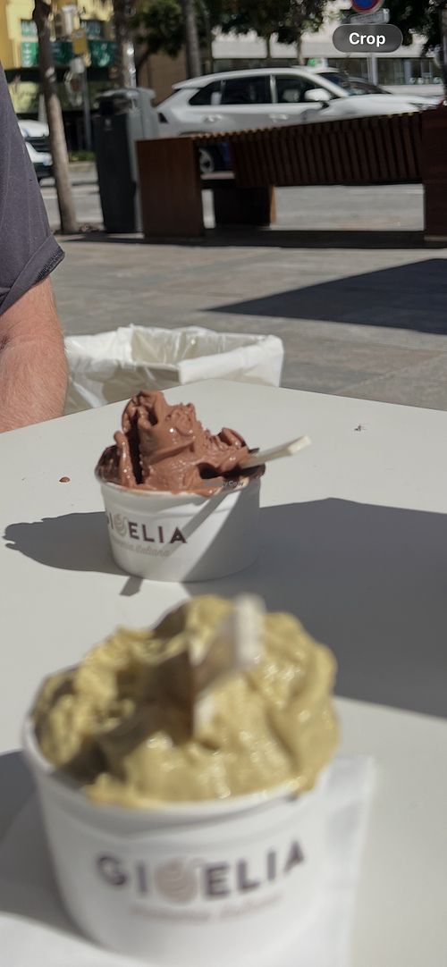 Chocolate & pistachio   at GIOELIA Cremeria in Marbella
