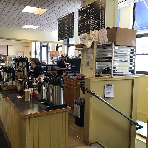 coffee at Wild Oats Bakery and Cafe in Brunswick