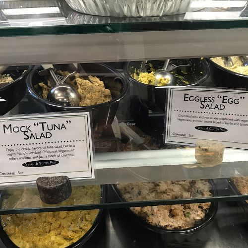 vegan sides at Wild Oats Bakery and Cafe in Brunswick