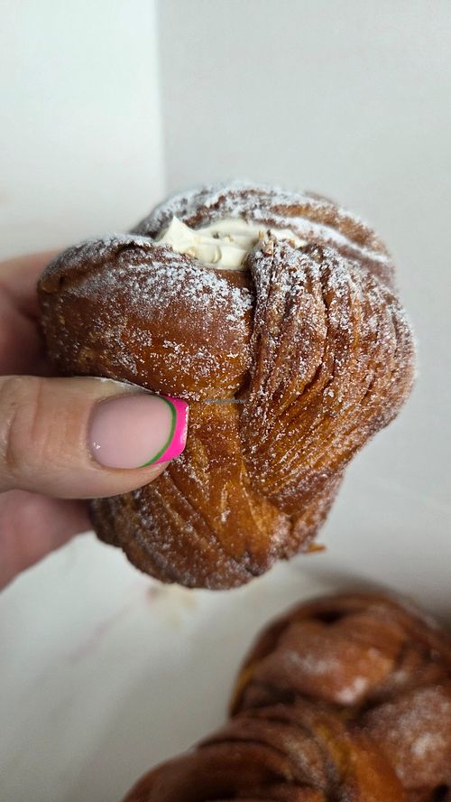 Vanilla morning bun at Lovely Rita's Bakehouse in Sheffield