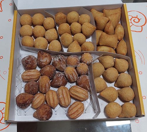 Degustação at Mix Coxinha Ecoville e Veg in Curitiba