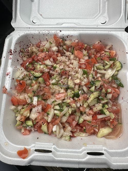 Villager salad  at Taboon Middle Eastern Cuisine in Flint