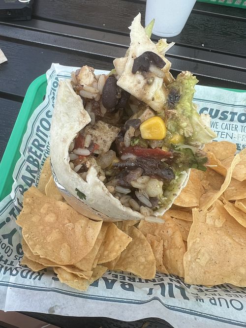 Vegan Burritos   at Barberitos - Peoples St in Johnson City