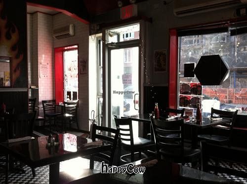 interior at BAD Burger in Brooklyn