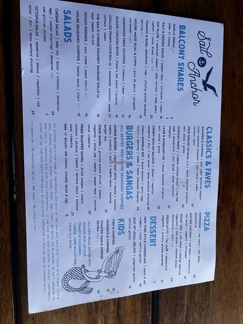   at Sail and Anchor in East Fremantle