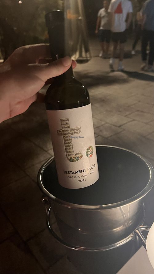 Local white dry wine 8/10  at BioMania - Hvar in Hvar