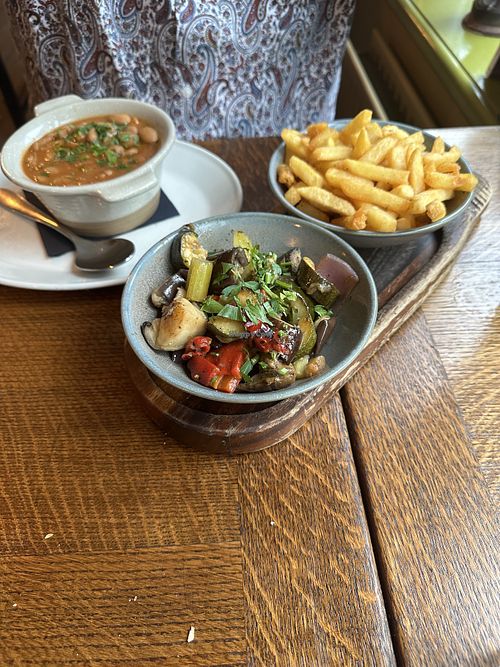 Big bean stew & mediterranean veg   at The Forge in Douglas