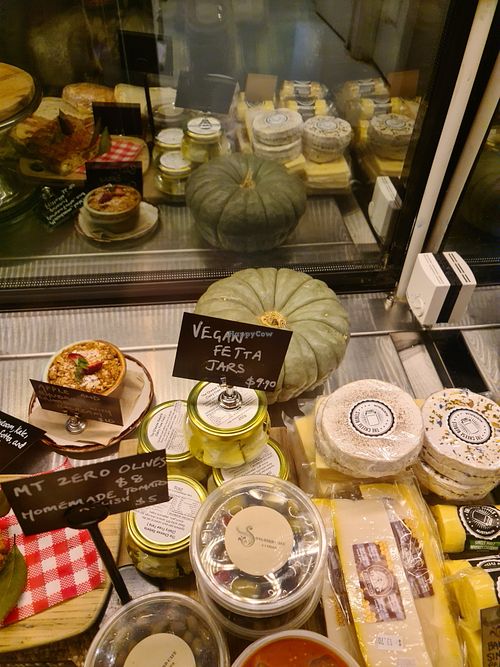 Housemade feta at Songbird Cafe & Larder in Kinglake