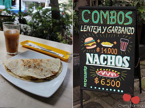 Quesadilla Vegan at Lenteja Express - Poblado in Medellin