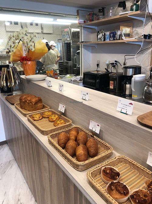 Amazing breads!! at MERCY Vegan Factory in Osaka