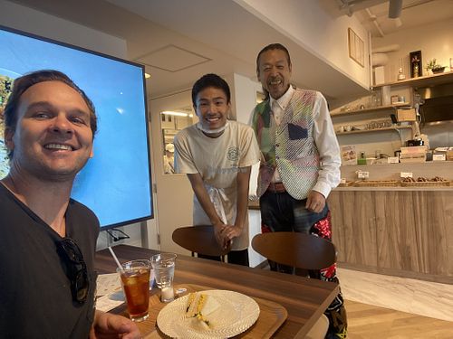 You guys are sooooo cool! Thank you for your kindness and warm hospitality    at MERCY Vegan Factory in Osaka