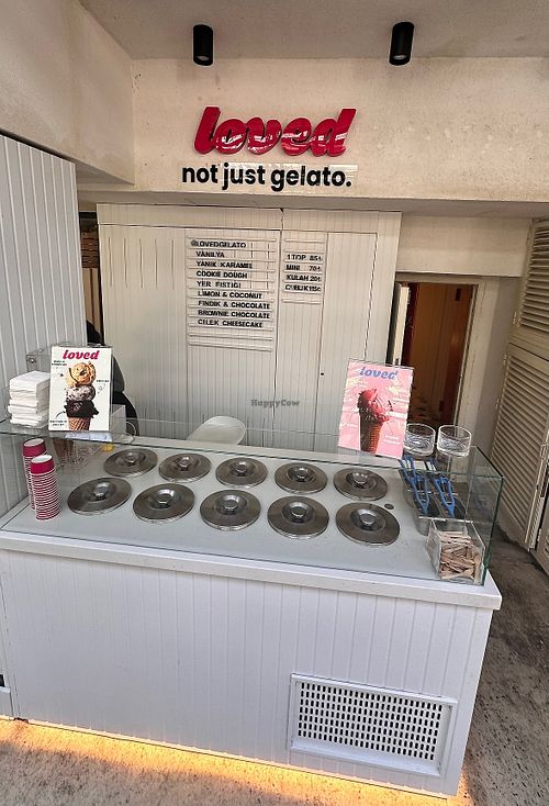   at Loved Gelato in Istanbul