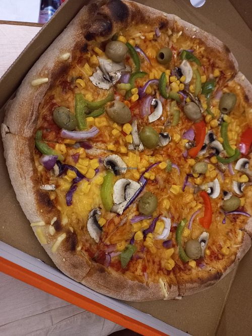 Vegan veggie supreme at Fireaway in Selsdon