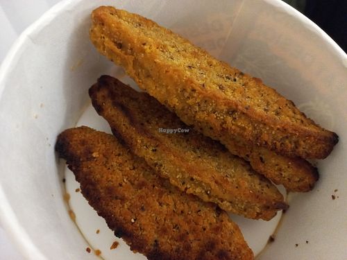 Vegan strips at Fireaway in Selsdon