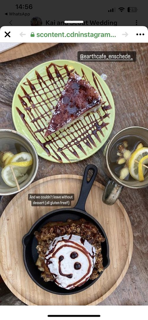   at Earth Cafe in Enschede