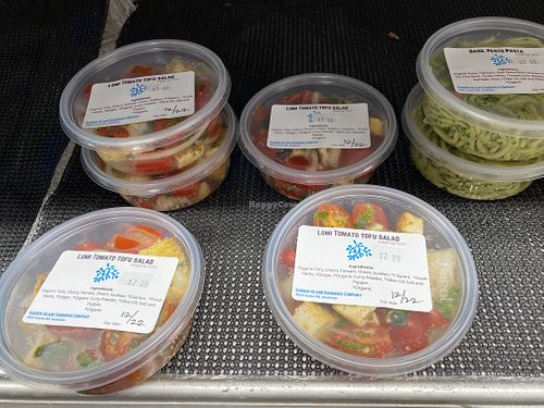 Salads at Kukuiula Market and Juice Bar in Koloa