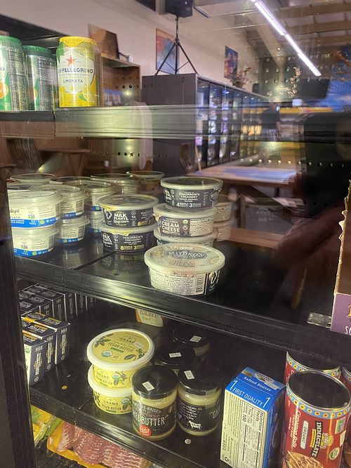 Vegan butters and spreads at Kukuiula Market and Juice Bar in Koloa