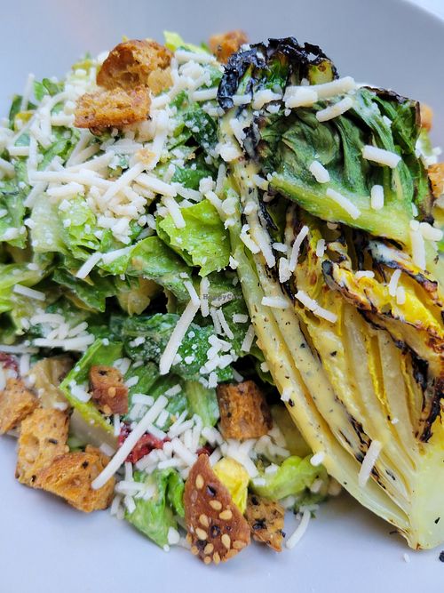 Baby gem salad at Avant Garden Bistro in Los Angeles