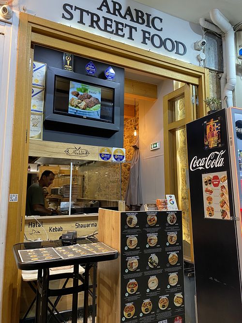 Store front  at Aladdin in Crete