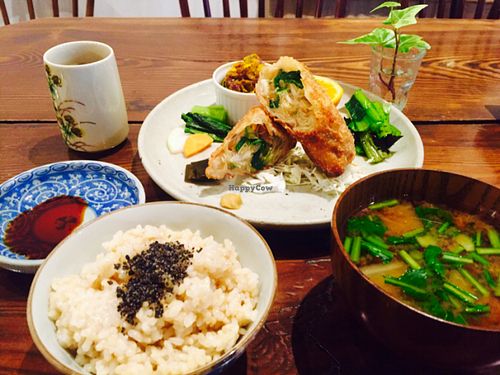 Lunch set at Nezu no ya in Tokyo