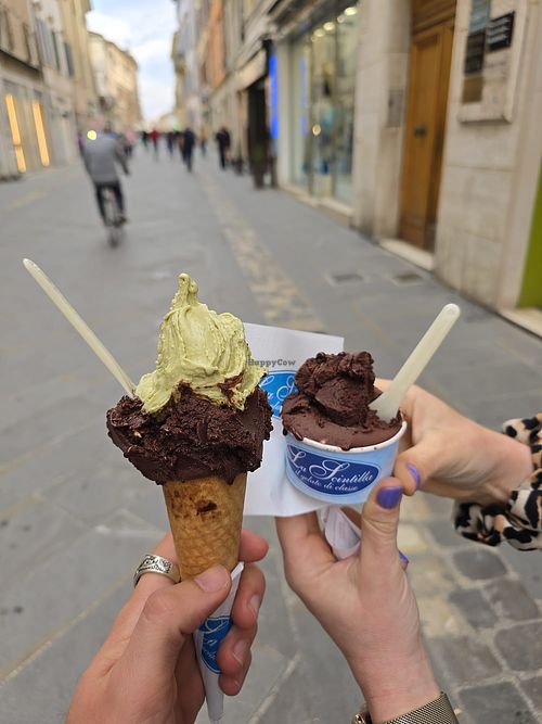   at Gelateria La Scintilla in Rimini