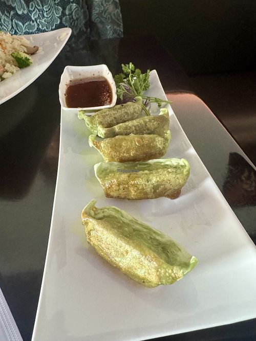 Veggie gyoza  at Hajime in Elk River