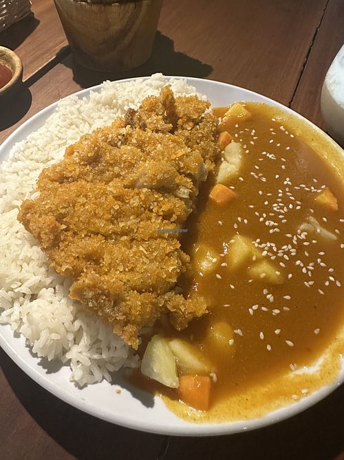 Curry- just the right spicy!   at Black Forest Cafe in Yogyakarta