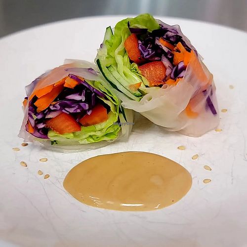 Spring Rolls at Abundant Life Kitchen in Lexington